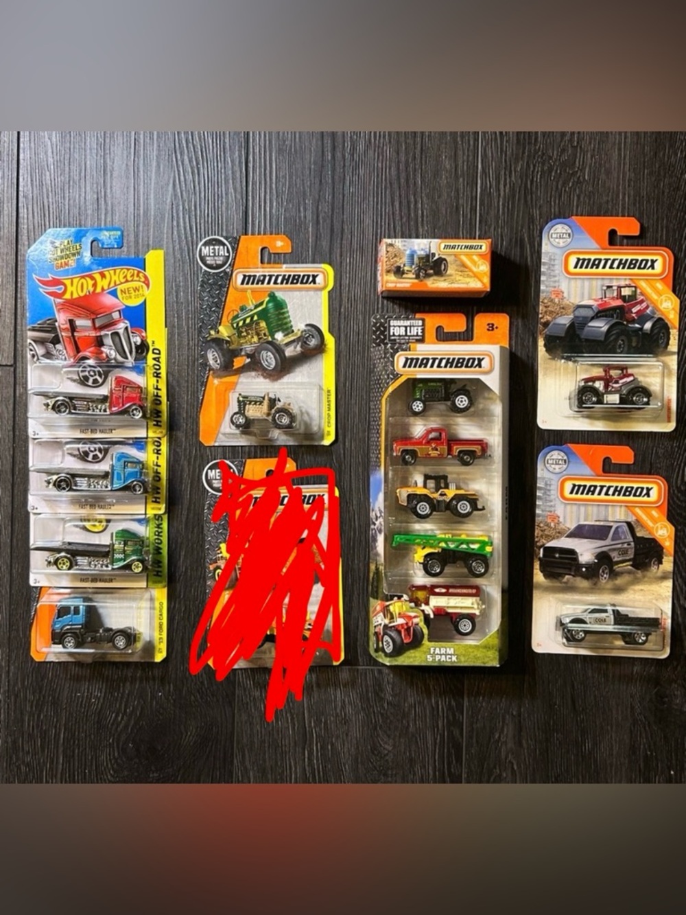 Hot Wheels Matchbox Construxtion Truck & Farm Work Vehicle Collection Lot of 13